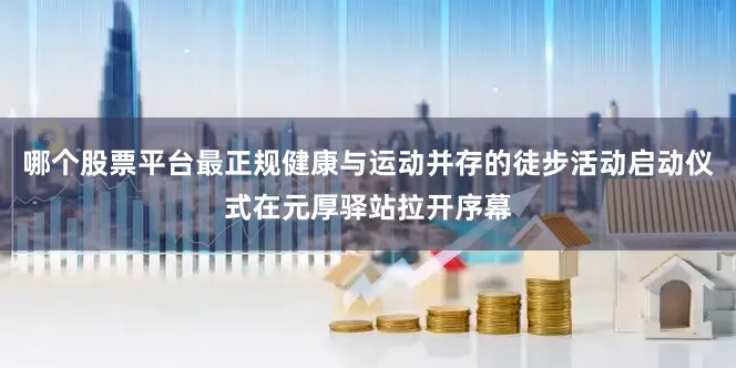 哪个股票平台最正规健康与运动并存的徒步活动启动仪式在元厚驿站拉开序幕
