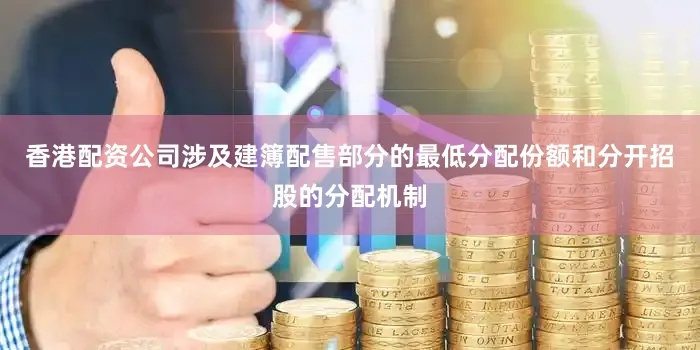 香港配资公司涉及建簿配售部分的最低分配份额和分开招股的分配机制